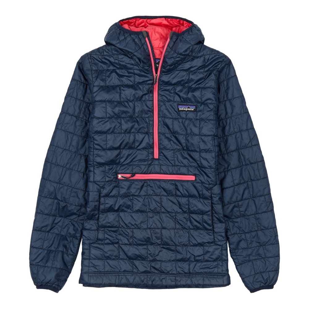 Patagonia Navy Nano Puff Pullover - Size Large
